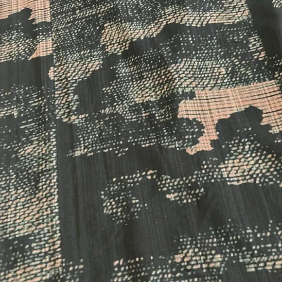 Elk Shanghai Print Silk Dress Size Small - Picture 2 of 7